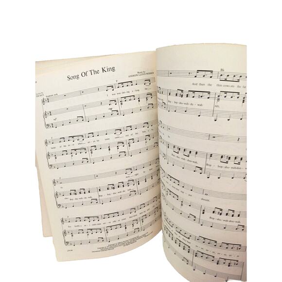 Joseph and the Amazing Technicolor Dreamcoat MUSIC BOOK Andrew Lloyd Webber VNTG - Picture 7 of 9